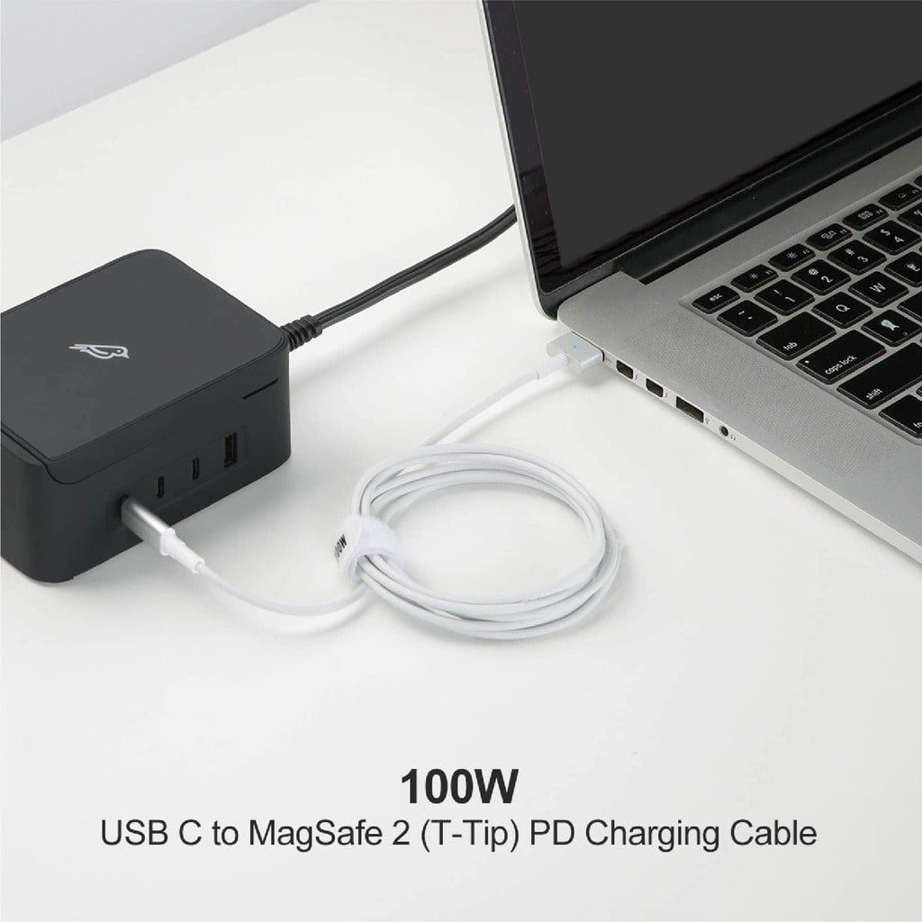 USB-C to Magsafe 1 2 Cable for Macbook Pro Retina Air PD Charger 2008-2015  model