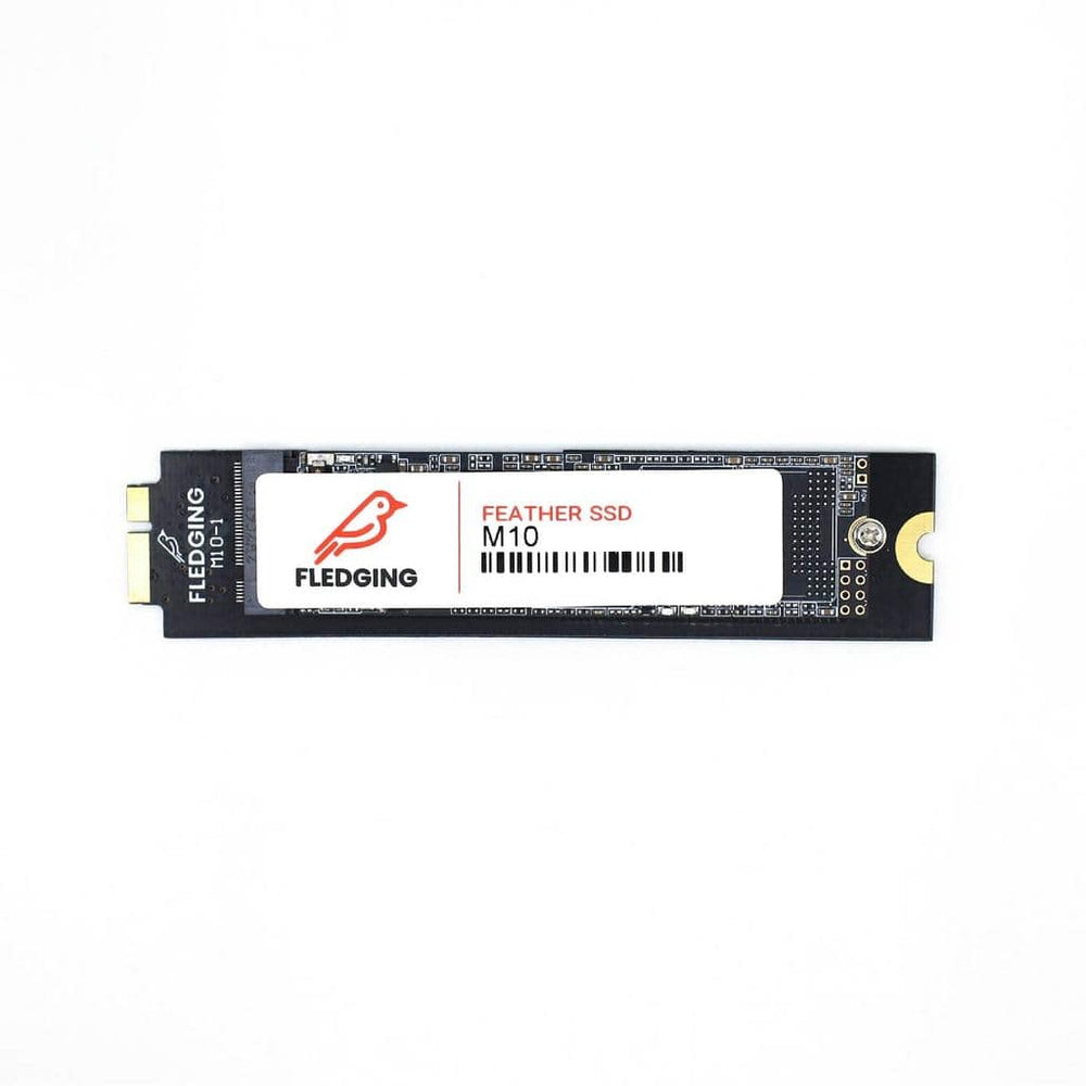 M10 Feather SSD with a white background