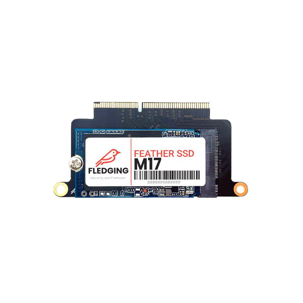 M17 Feather SSD with a white background